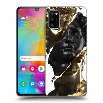 Maskica za Samsung Galaxy A41 A415F - Gold - Black