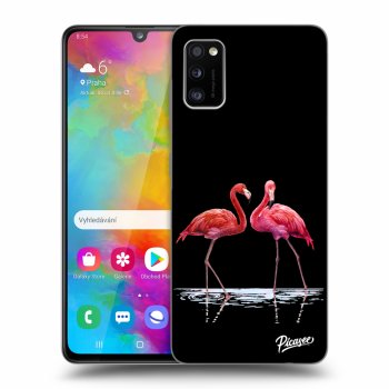 Maskica za Samsung Galaxy A41 A415F - Flamingos couple