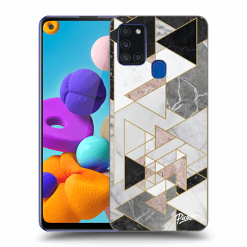 Picasee ULTIMATE CASE za Samsung Galaxy A21s - Light geometry