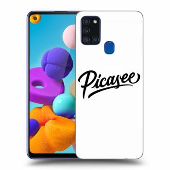 Maskica za Samsung Galaxy A21s - Picasee - black