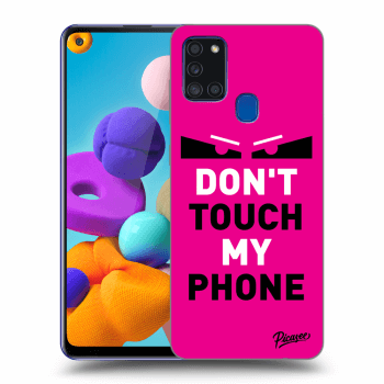 Maskica za Samsung Galaxy A21s - Shadow Eye - Pink