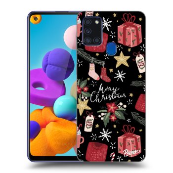 Maskica za Samsung Galaxy A21s - Christmas