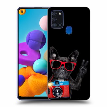 Maskica za Samsung Galaxy A21s - French Bulldog