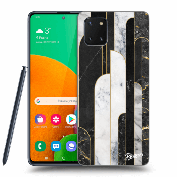 Maskica za Samsung Galaxy Note 10 Lite N770F - Black & White tile