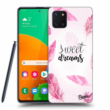 Picasee silikonska prozirna maskica za Samsung Galaxy Note 10 Lite N770F - Sweet dreams