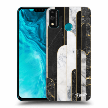 Maskica za Honor 9X Lite - Black & White tile