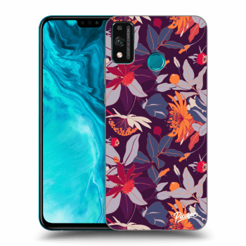 Maskica za Honor 9X Lite - Purple Leaf