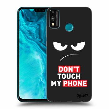 Maskica za Honor 9X Lite - Angry Eyes - Transparent