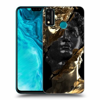 Maskica za Honor 9X Lite - Gold - Black