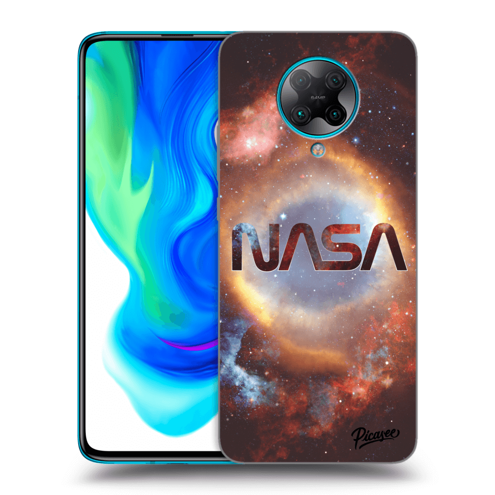Picasee crna silikonska maskica za Xiaomi Poco F2 Pro - Nebula