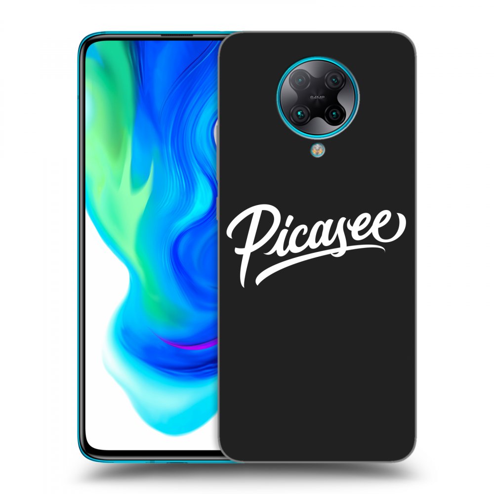 Picasee crna silikonska maskica za Xiaomi Poco F2 Pro - Picasee - White