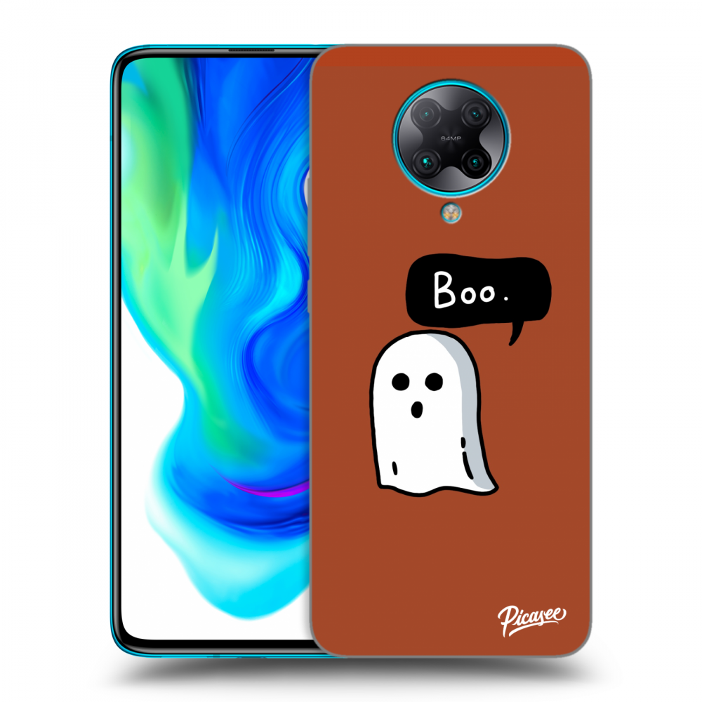 Picasee crna silikonska maskica za Xiaomi Poco F2 Pro - Boo