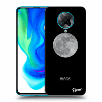 Picasee crna silikonska maskica za Xiaomi Poco F2 Pro - Moon Minimal