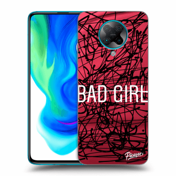 Picasee crna silikonska maskica za Xiaomi Poco F2 Pro - Bad girl