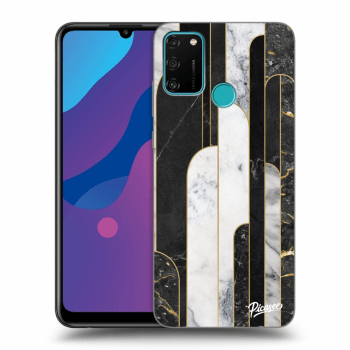 Maskica za Honor 9A - Black & White tile