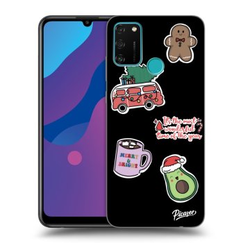 Maskica za Honor 9A - Christmas Stickers