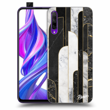 Maskica za Honor 9X Pro - Black & White tile