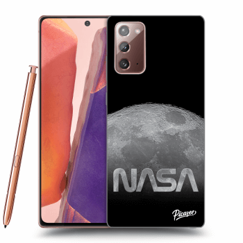 Picasee silikonska prozirna maskica za Samsung Galaxy Note 20 - Moon Cut