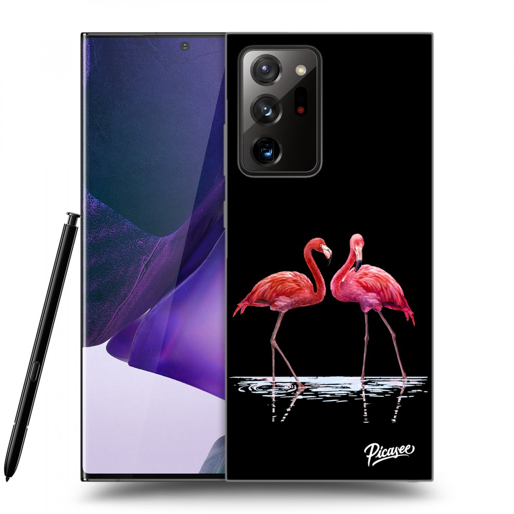 Picasee ULTIMATE CASE za Samsung Galaxy Note 20 Ultra - Flamingos couple