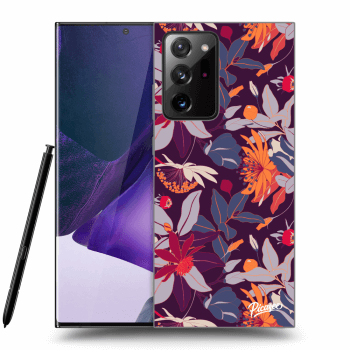 Maskica za Samsung Galaxy Note 20 Ultra - Purple Leaf