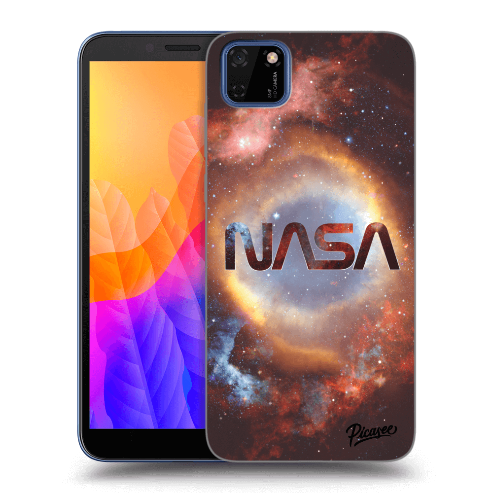Picasee crna silikonska maskica za Huawei Y5P - Nebula