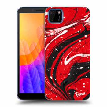 Maskica za Huawei Y5P - Red black