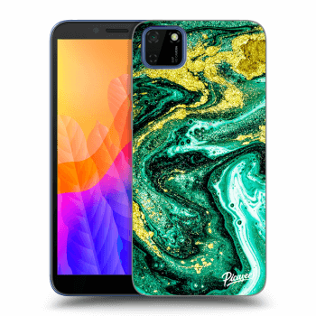 Maskica za Huawei Y5P - Green Gold