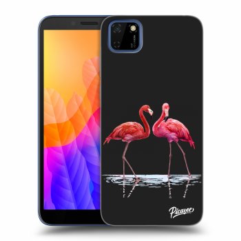 Maskica za Huawei Y5P - Flamingos couple