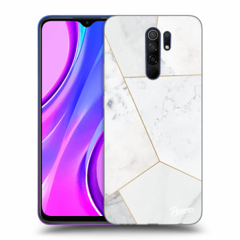 Maskica za Xiaomi Redmi 9 - White tile