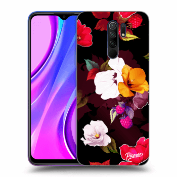 Picasee ULTIMATE CASE za Xiaomi Redmi 9 - Flowers and Berries