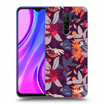 Maskica za Xiaomi Redmi 9 - Purple Leaf