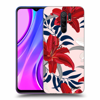 Maskica za Xiaomi Redmi 9 - Red Lily