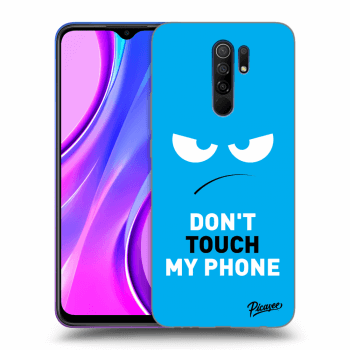 Maskica za Xiaomi Redmi 9 - Angry Eyes - Blue