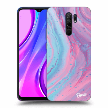 Maskica za Xiaomi Redmi 9 - Pink liquid