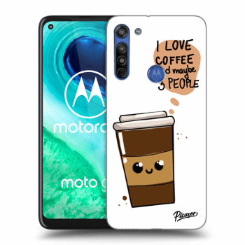Maskica za Motorola Moto G8 - Cute coffee