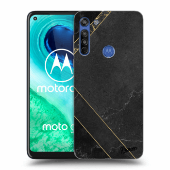 Maskica za Motorola Moto G8 - Black tile