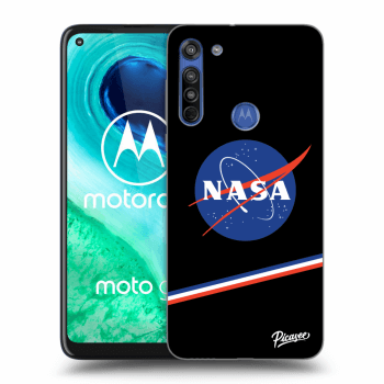 Picasee silikonska prozirna maskica za Motorola Moto G8 - NASA Original
