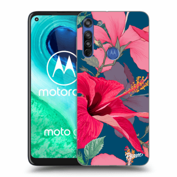 Maskica za Motorola Moto G8 - Hibiscus