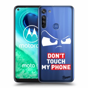 Maskica za Motorola Moto G8 - Cloudy Eye - Transparent