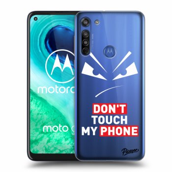 Maskica za Motorola Moto G8 - Evil Eye - Transparent