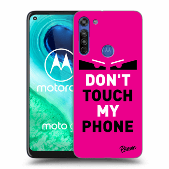 Maskica za Motorola Moto G8 - Shadow Eye - Pink