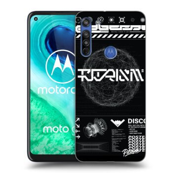 Maskica za Motorola Moto G8 - BLACK DISCO
