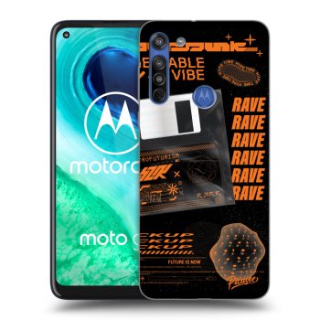 Picasee silikonska prozirna maskica za Motorola Moto G8 - RAVE