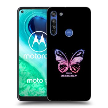 Maskica za Motorola Moto G8 - Diamanty Purple