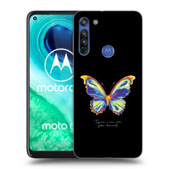 Maskica za Motorola Moto G8 - Diamanty Black