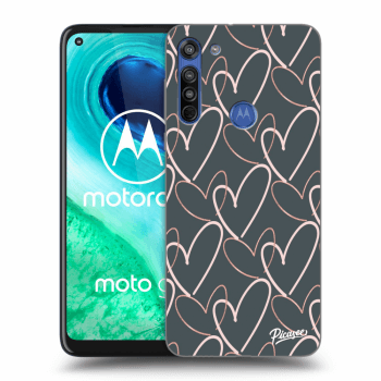 Maskica za Motorola Moto G8 - Lots of love