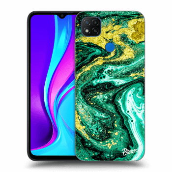 Maskica za Xiaomi Redmi 9C - Green Gold