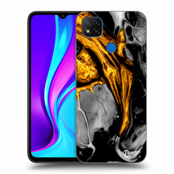 Maskica za Xiaomi Redmi 9C - Black Gold