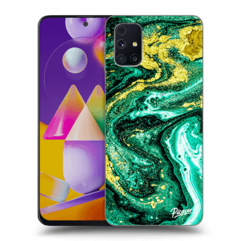 Maskica za Samsung Galaxy M31s - Green Gold