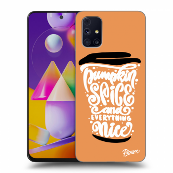 Maskica za Samsung Galaxy M31s - Pumpkin coffee